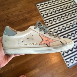 Brand new GOLDEN GOOSE pink star size 38